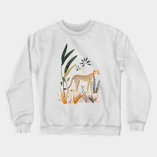 Cheetah Crewneck Sweatshirt